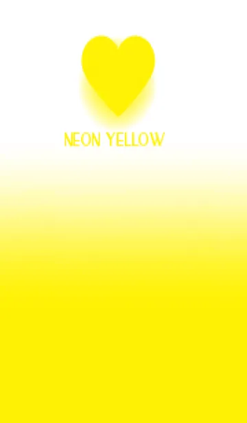 [LINE着せ替え] Neon Yellow & White Theme V.5 (JP)の画像1