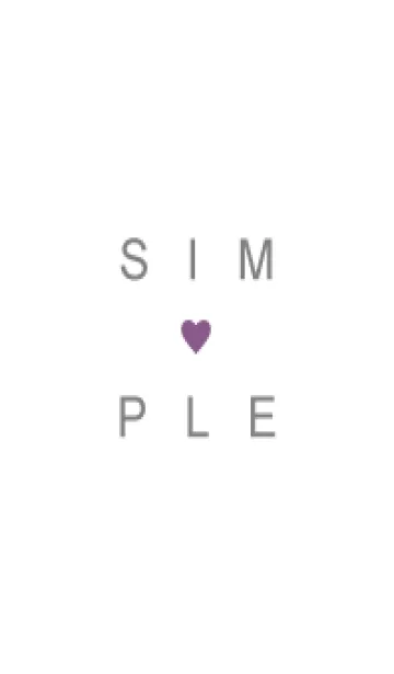 [LINE着せ替え] SIMPLE HEART 123の画像1