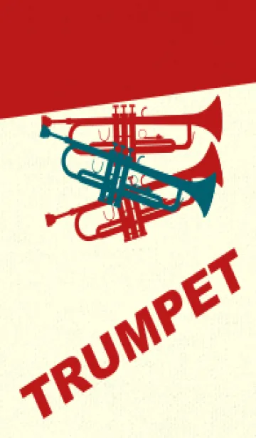 [LINE着せ替え] Trumpet CLR ブルーカナールの画像1