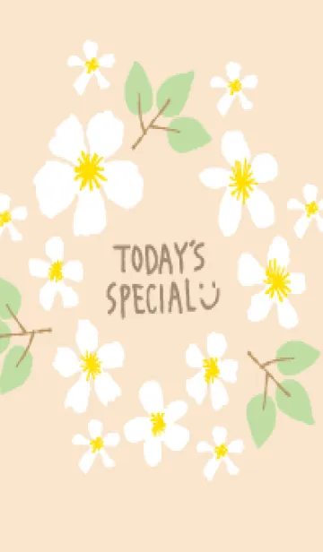 [LINE着せ替え] かわいい花輪20の画像1