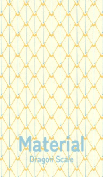 [LINE着せ替え] シンプルな龍鱗 卵色の画像1