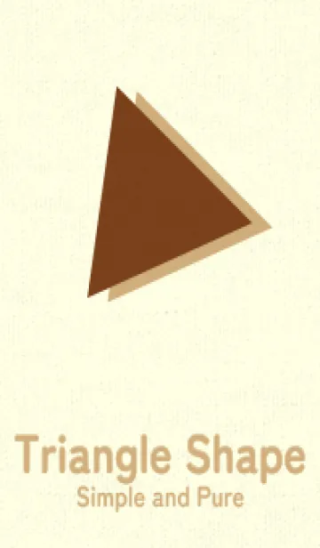 [LINE着せ替え] 三角型の着せかえ テラローザの画像1