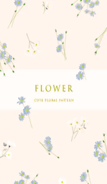 [LINE着せ替え] orange優しい小花柄10_1の画像1