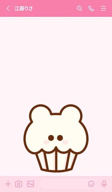 [LINE着せ替え] Sweet pastel cupcake theme 10の画像2