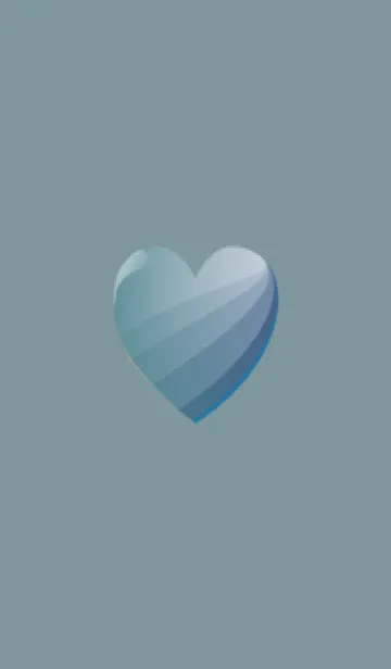 [LINE着せ替え] simple gradient heart 30の画像1