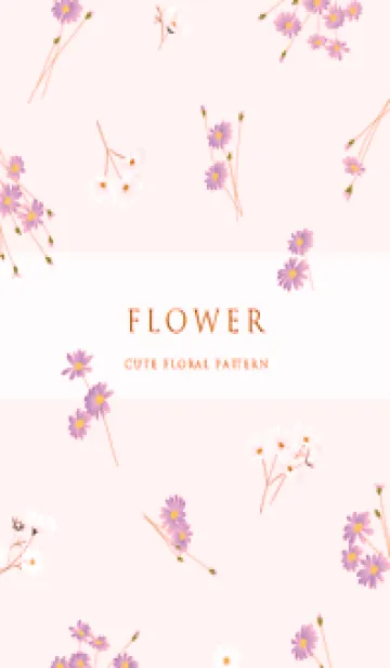 [LINE着せ替え] red優しい小花柄11_1の画像1