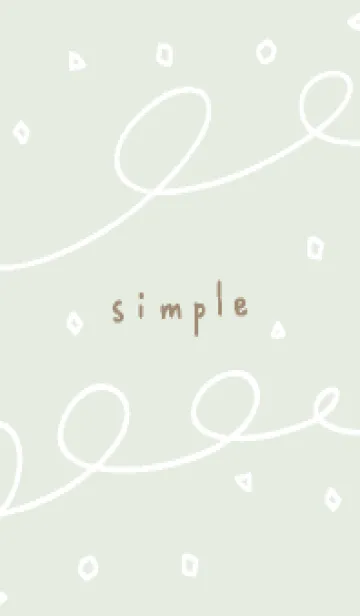 [LINE着せ替え] 図形とクルクル19の画像1