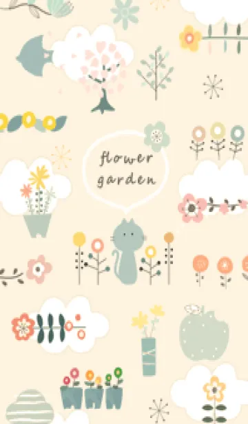 [LINE着せ替え] yellowフラワーガーデン14_1の画像1