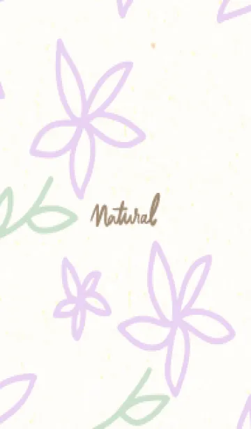 [LINE着せ替え] 花 シンプル 可愛い7の画像1