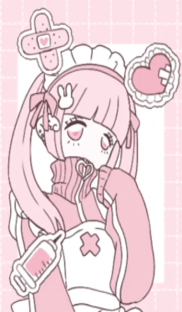 [LINE着せ替え] 天使ちゃん❤︎ピンクの画像1