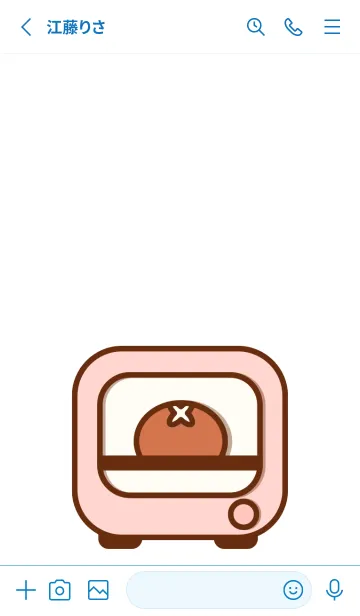 [LINE着せ替え] Time for baking 12 :)の画像2