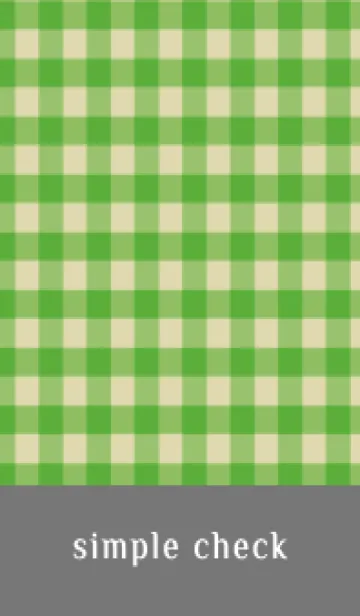 [LINE着せ替え] シンプル チェック 11の画像1