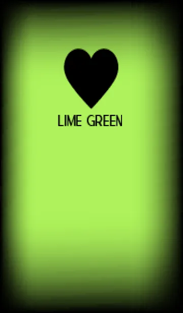 [LINE着せ替え] Black & Lime Green Theme V5 (JP)の画像1