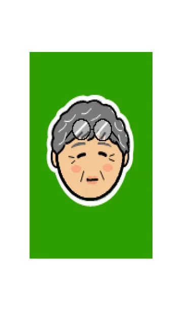 [LINE着せ替え] シニア（女性・卵形顔）用着せかえ2の画像1