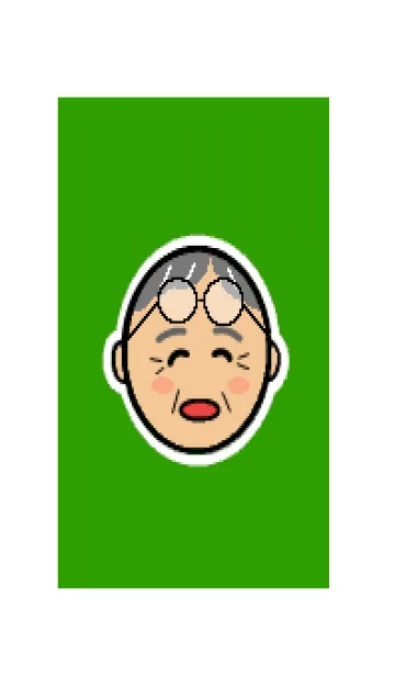 [LINE着せ替え] シニア（男性・卵形顔）用着せかえの画像1