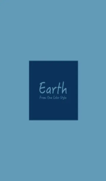 [LINE着せ替え] Earth / ブルーネイビーの画像1