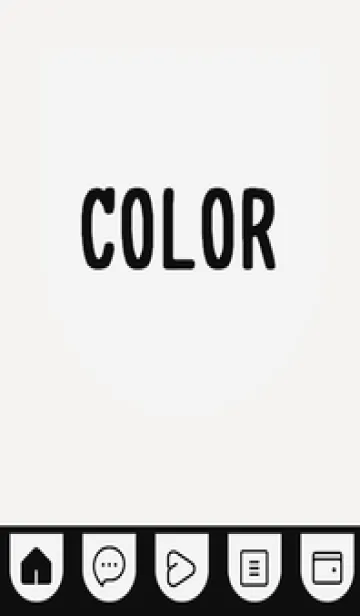 [LINE着せ替え] brown color W38の画像1