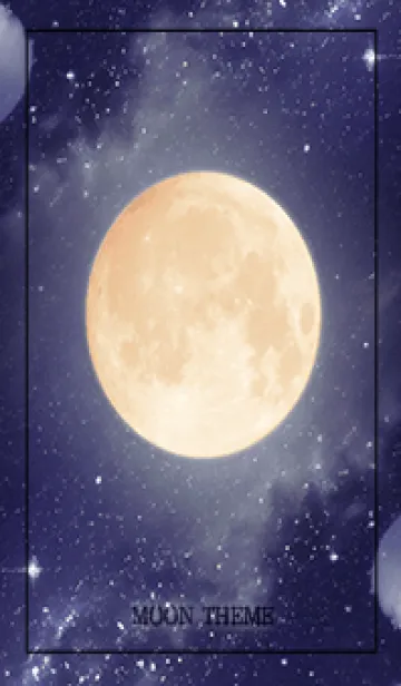 [LINE着せ替え] Moon - 05 BKの画像1