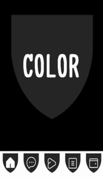 [LINE着せ替え] bw color X40の画像1