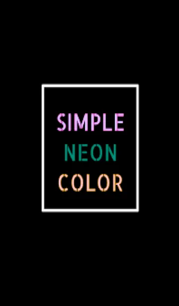 [LINE着せ替え] ネオン カラー アイコン 22の画像1