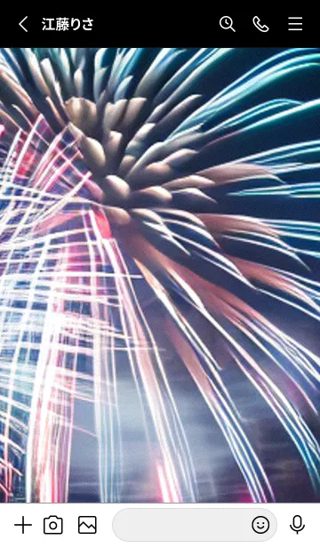 [LINE着せ替え] 夏夜のカケラ#JM120。の画像2