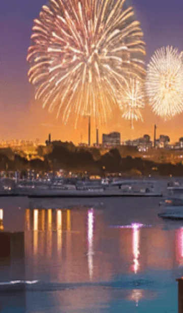 [LINE着せ替え] 夏夜のカケラ#JO08。の画像1