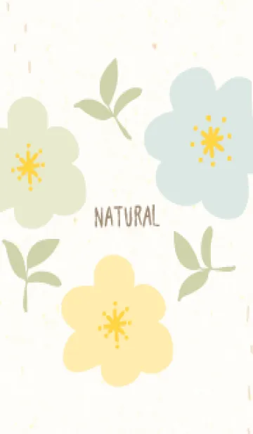 [LINE着せ替え] 花 シンプル 輪16の画像1