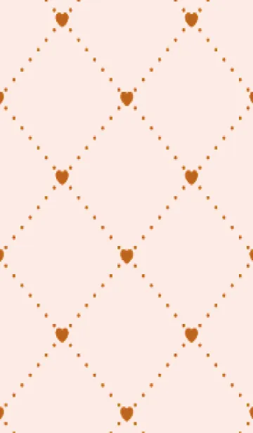 [LINE着せ替え] ハート レース .16の画像1