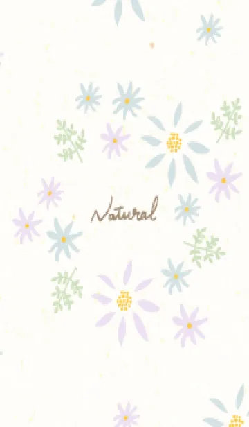 [LINE着せ替え] 花 シンプル 可憐8の画像1