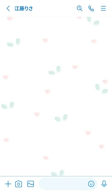 [LINE着せ替え] Pastel butterfly theme 6の画像2