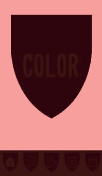 [LINE着せ替え] red color X36の画像1