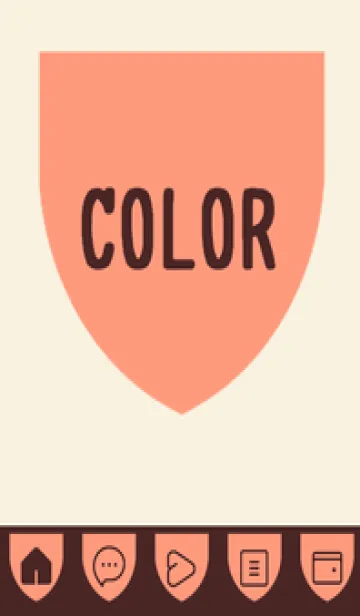 [LINE着せ替え] red color X40の画像1