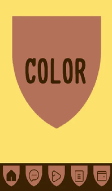 [LINE着せ替え] yellow color X36の画像1