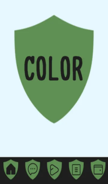 [LINE着せ替え] blue color Y39の画像1