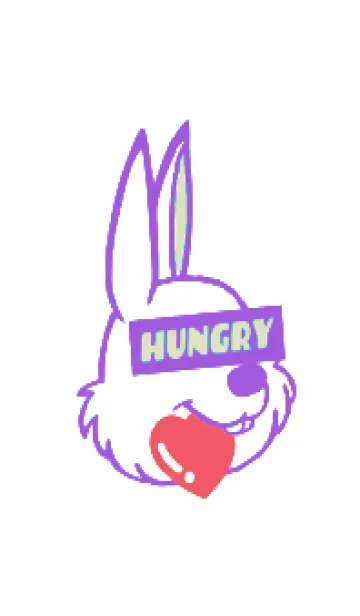 [LINE着せ替え] ハングリーラビット .7の画像1