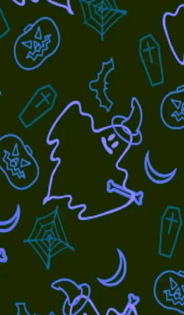 [LINE着せ替え] ハローウィン .21の画像1