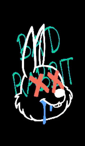 [LINE着せ替え] バッド ラビット 256の画像1