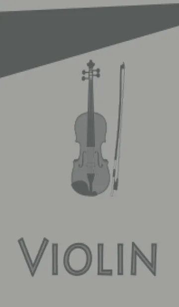 [LINE着せ替え] Violin CLR アッシュグレイの画像1