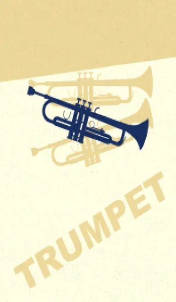 [LINE着せ替え] Trumpet CLR 紺青の画像1