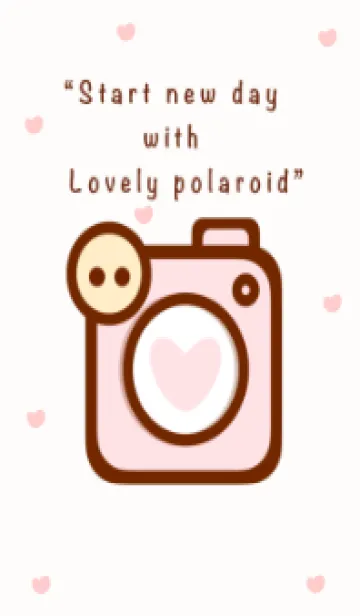 [LINE着せ替え] Lovely pastel polaroid 21の画像1