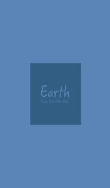 [LINE着せ替え] Earth / ブルーの画像1