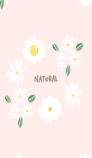 [LINE着せ替え] 白い小花 キュート23の画像1