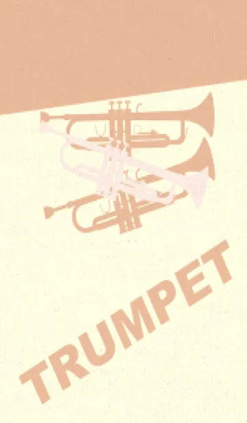 [LINE着せ替え] Trumpet CLR ディープベビーピンクの画像1