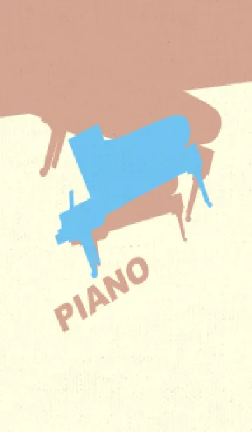 [LINE着せ替え] Piano CLR フォゲットミーナットブルーの画像1