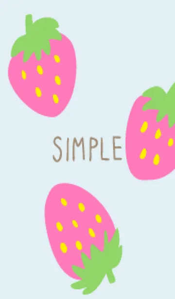 [LINE着せ替え] 大きないちご 1の画像1