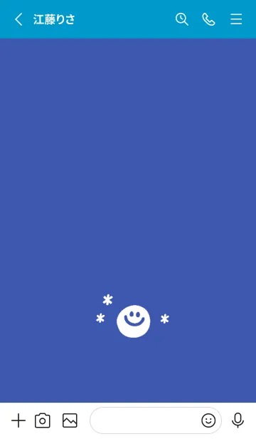 [LINE着せ替え] ミニ スマイル _16の画像2