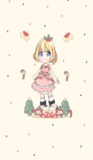 [LINE着せ替え] Christmas cute dayの画像1