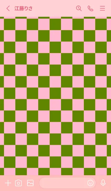 [LINE着せ替え] カラー チェック 21の画像2