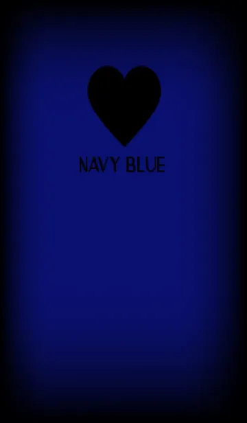 [LINE着せ替え] Black & Navy Blue Theme V5 (JP)の画像1
