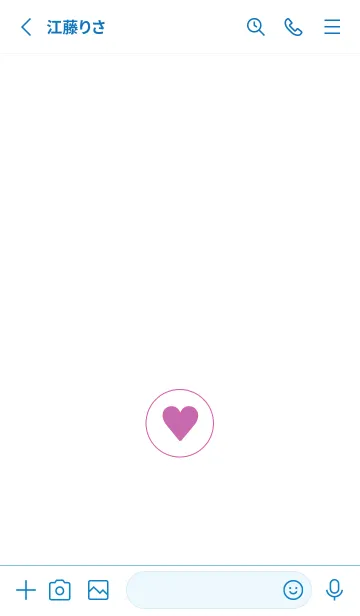 [LINE着せ替え] ミニ ハート♥46の画像2